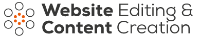 Website design and editing logo