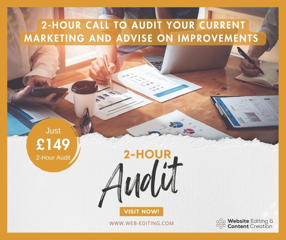 Websites, Marketing and Content in South Devon. Don’t let the challenges of modern marketing slow your business growth down. Claim your 2-hour marketing audit today!