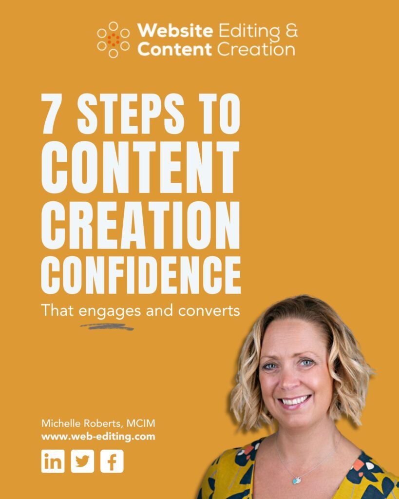 7 STEPS TO CONTENT CREATION CONFIDENCE