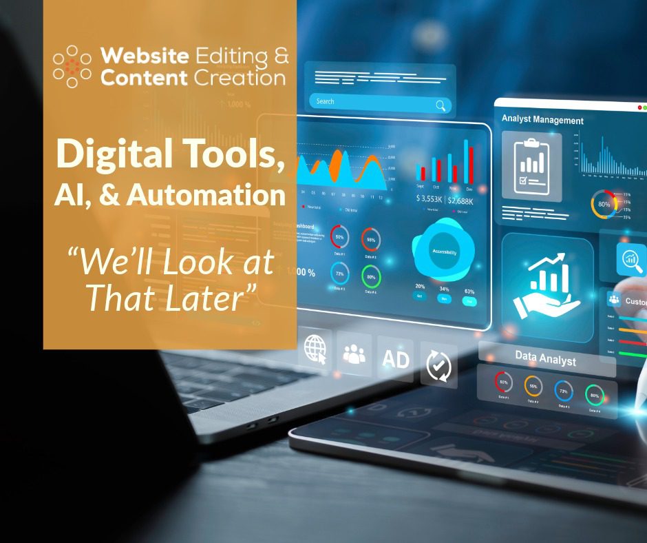 Digital Tools, AI, & Automation | Website Editing, Marketing & Content Creation